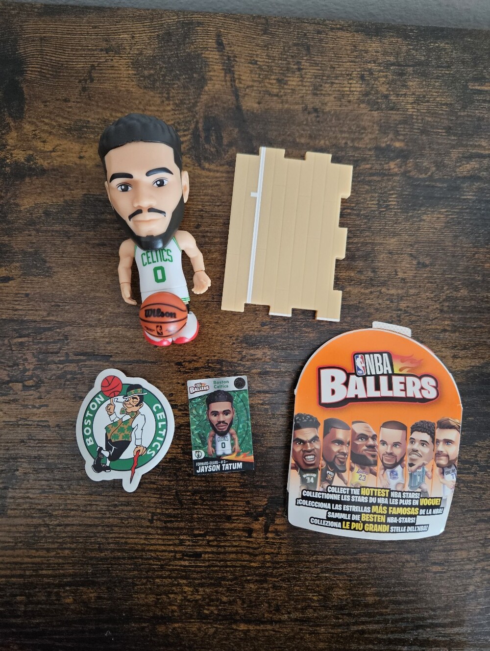 Jayson Tatum Boston Celtics NBA Ballers Figure - Zuru Series 1 Collectible